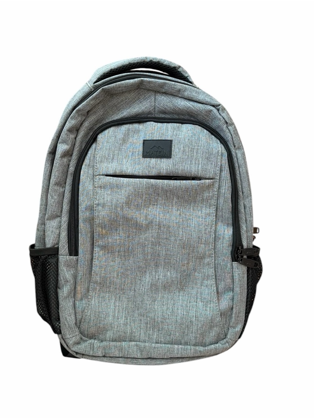 Matein Gray Mlassic Travel Laptop Backpack Padded Work 18” x 12”
